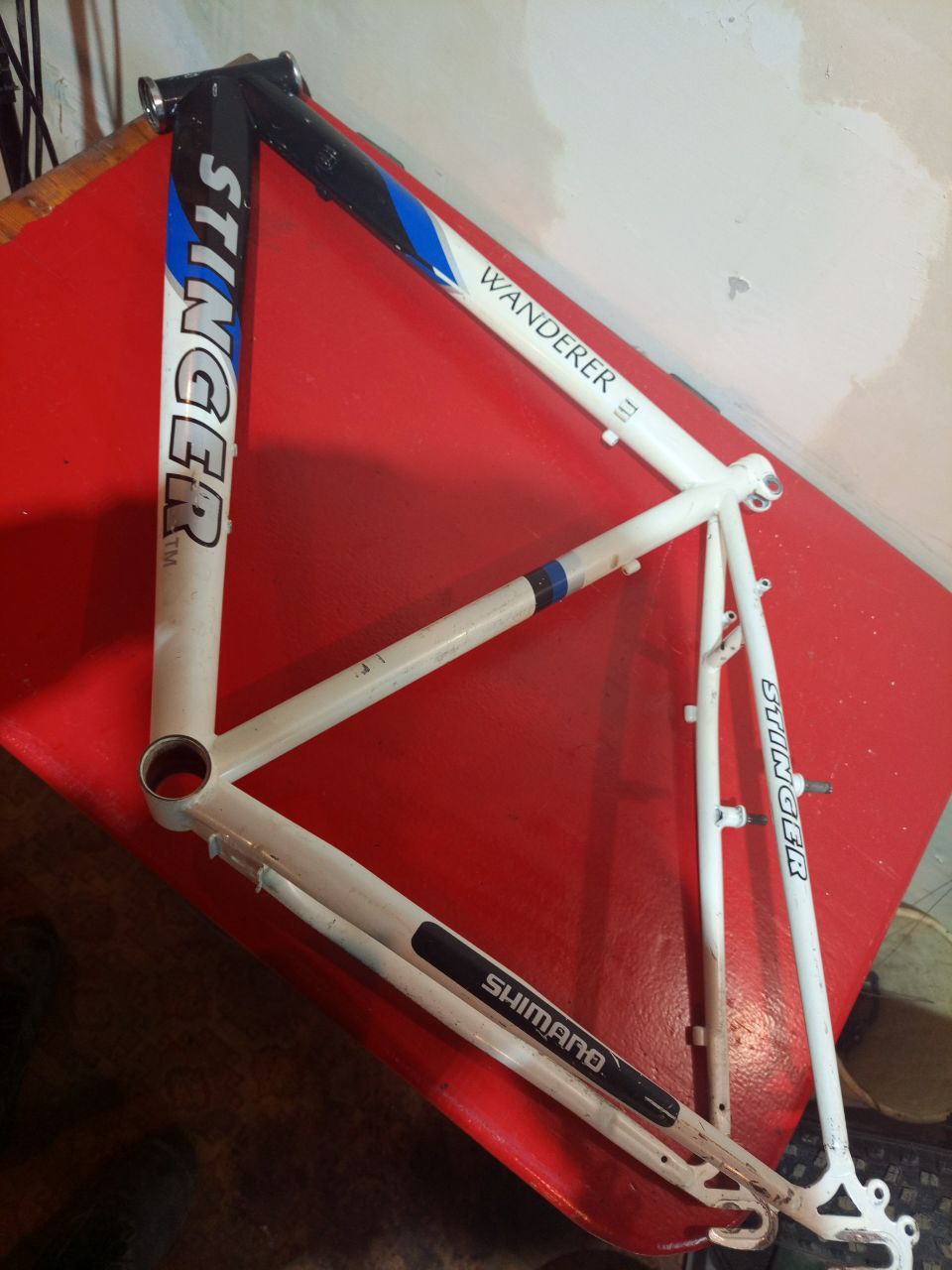 Ремонт рамы велосипеда